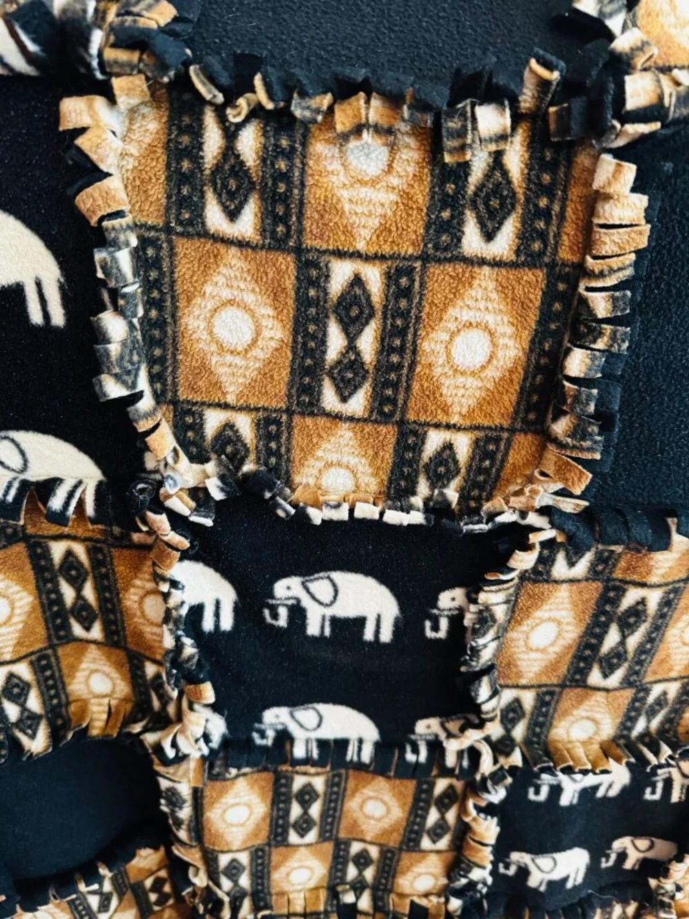 Handmade Fleece Blanket 49x64
